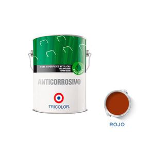 Anticorrosivo Base Agua 1 Gl Rojo Tricolor